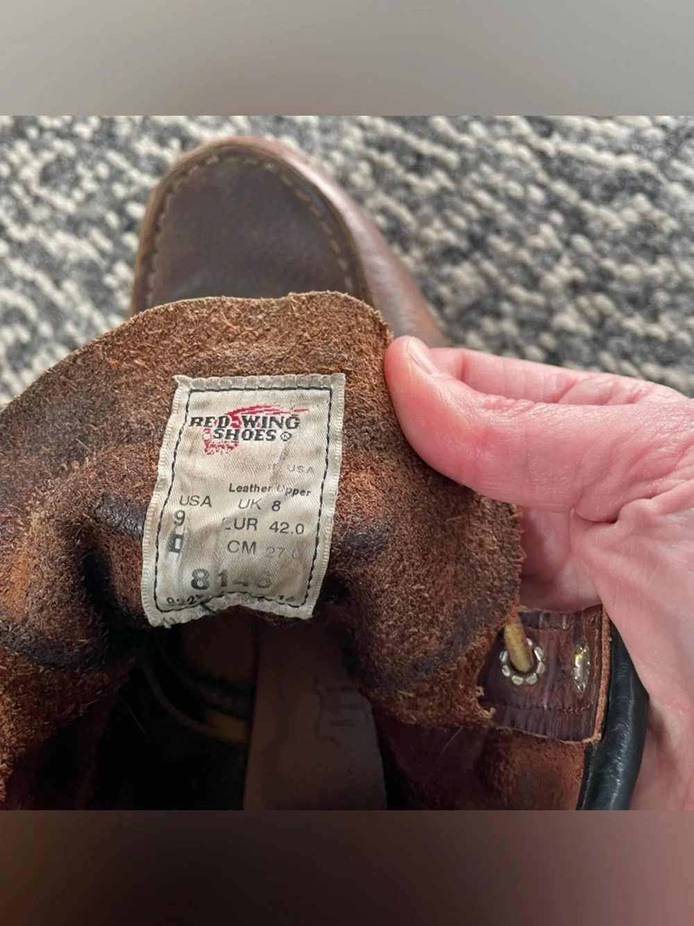 Red Wing Roughneck Oil Slick 8146 - Picture 7 of 9